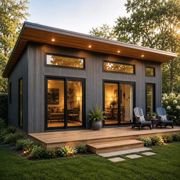 Prefab home concept