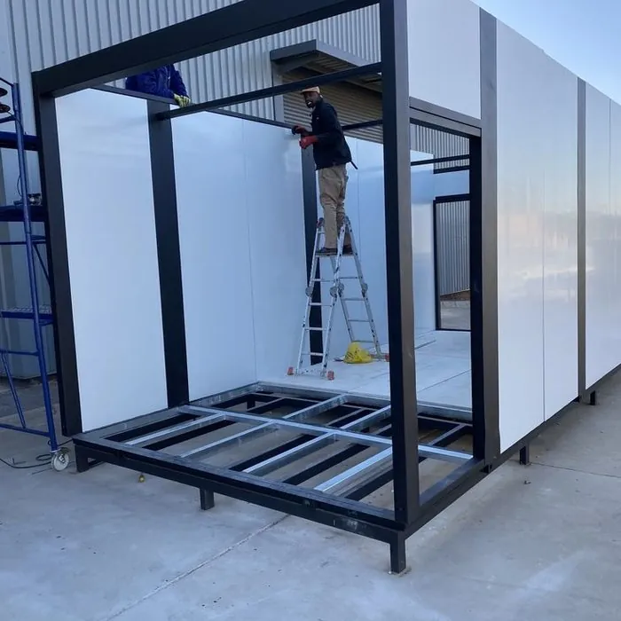 Prefab build in progress