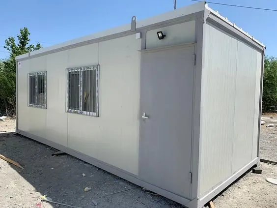 Prefab cabin exterior
