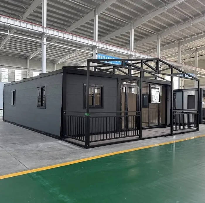 Prefab home, factory floor