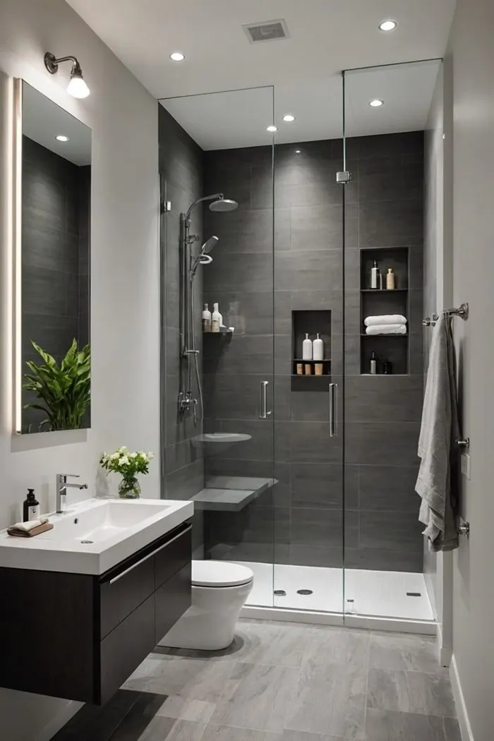 Prefab home bathroom